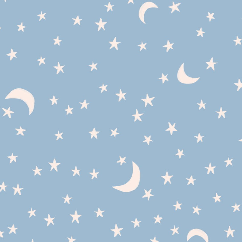 PRE-ORDER House Mouse // Moonlit Night - Blue // Louise Cunningham