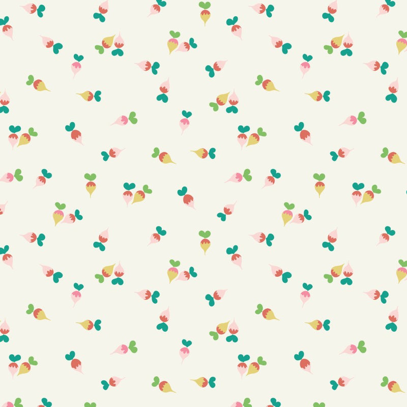 PRE-ORDER Vine Ripened // Radish Toss - Ivory // Kimberly Morgan