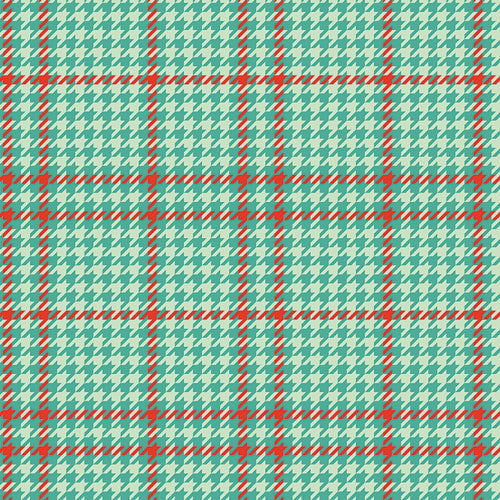 PRE-ORDER Christmas in Color // Holiday Check - Peppermint // AGF Studio