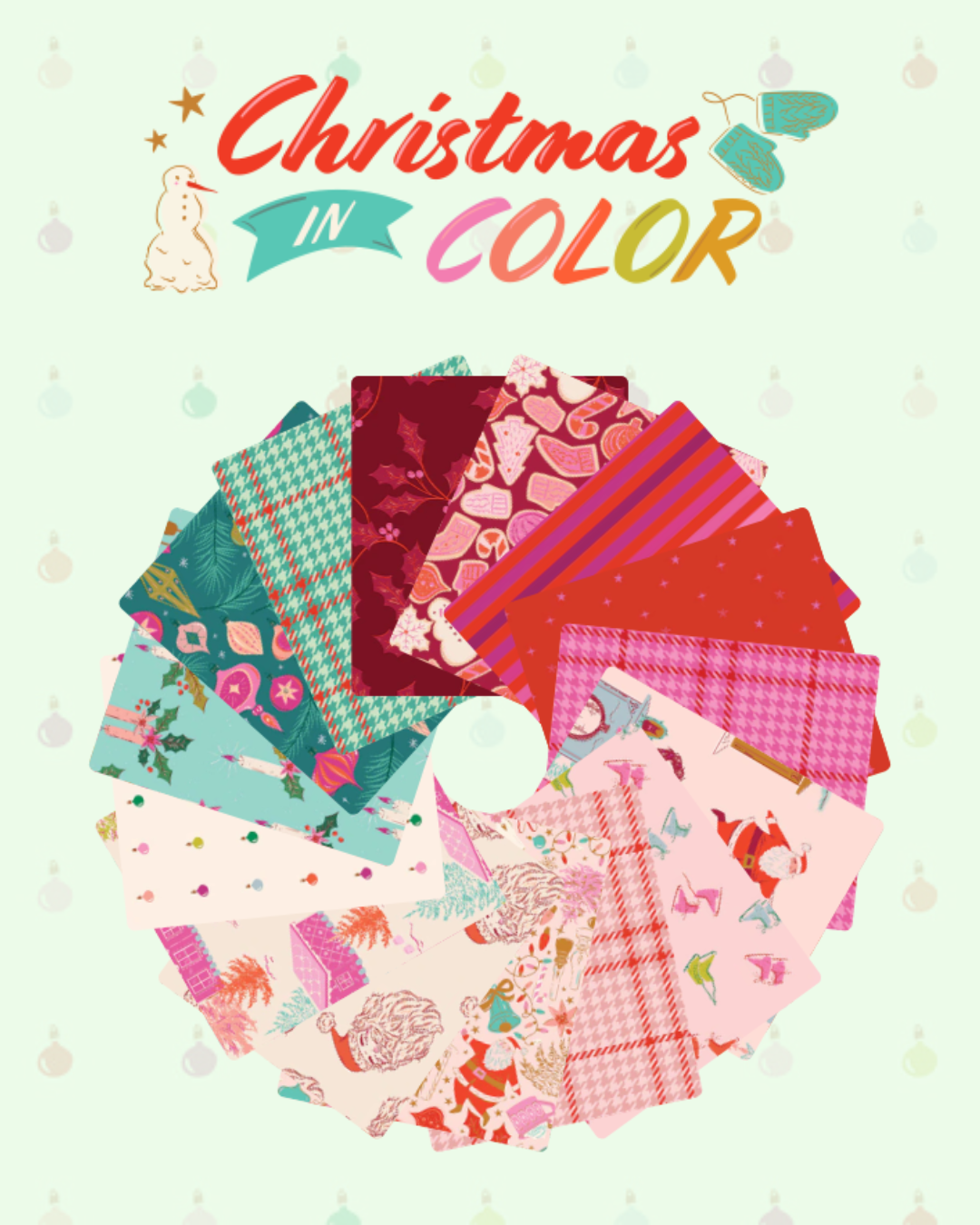 Christmas in Color Full Collection Bundle // AGF Studio