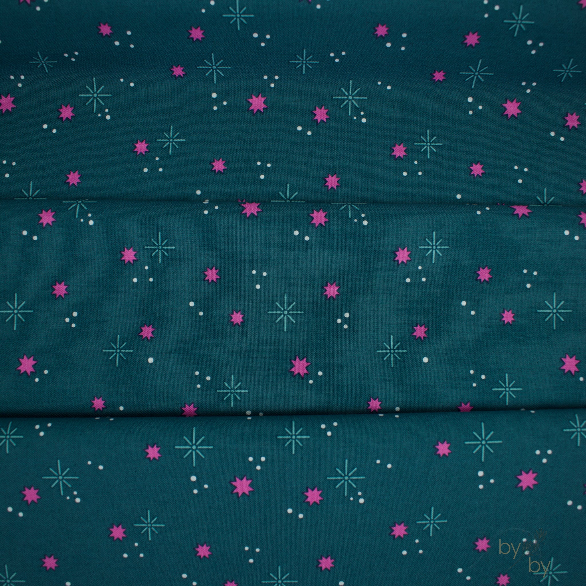 Ghostly Garden // Stardust - Teal // KP Creates