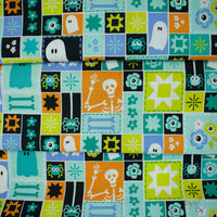 Ghostly Garden // Sew Spooky - Aqua // KP Creates