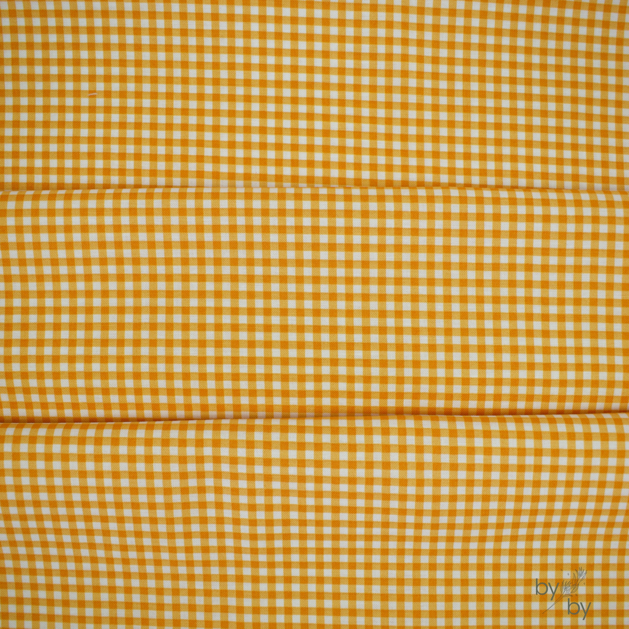 Ghostly Garden // Bitty Gingham - Orange // KP Creates