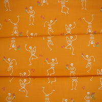 Ghostly Garden // Skeleton Jig - Orange // KP Creates