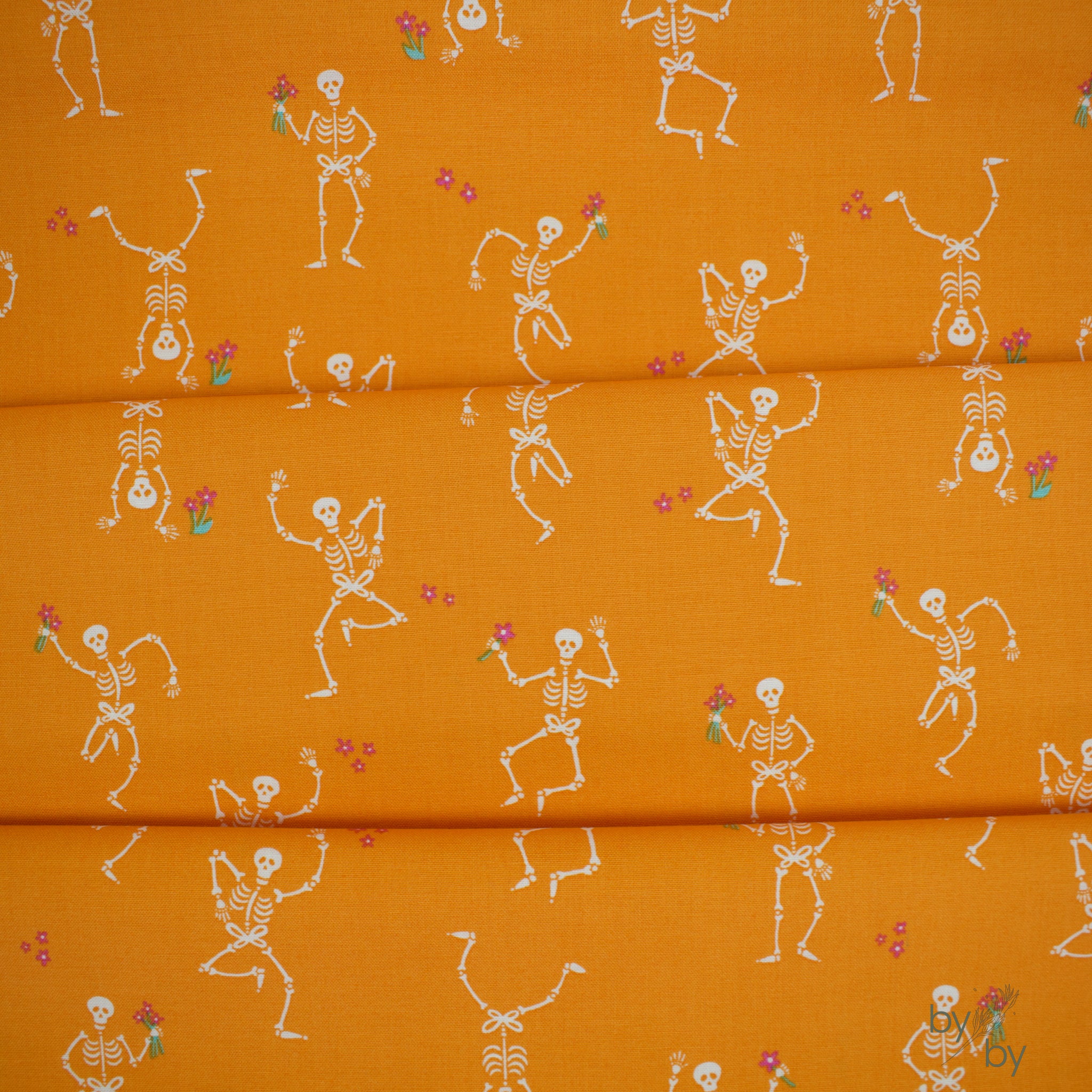 Ghostly Garden // Skeleton Jig - Orange // KP Creates