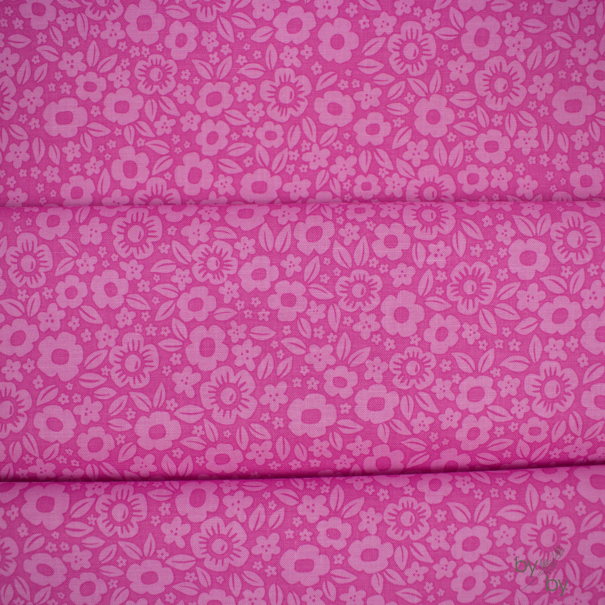 Ghostly Garden // Floral Fright - Pink // KP Creates