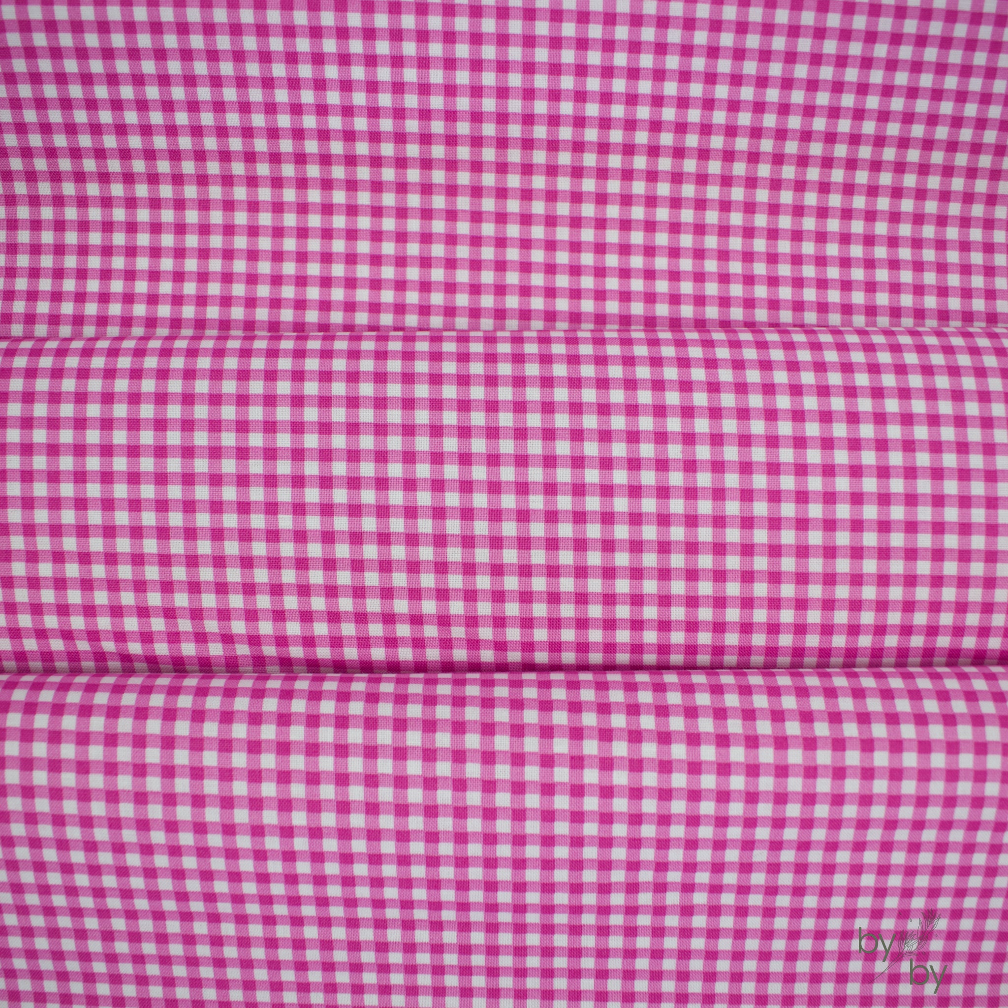 Ghostly Garden // Bitty Gingham - Pink // KP Creates