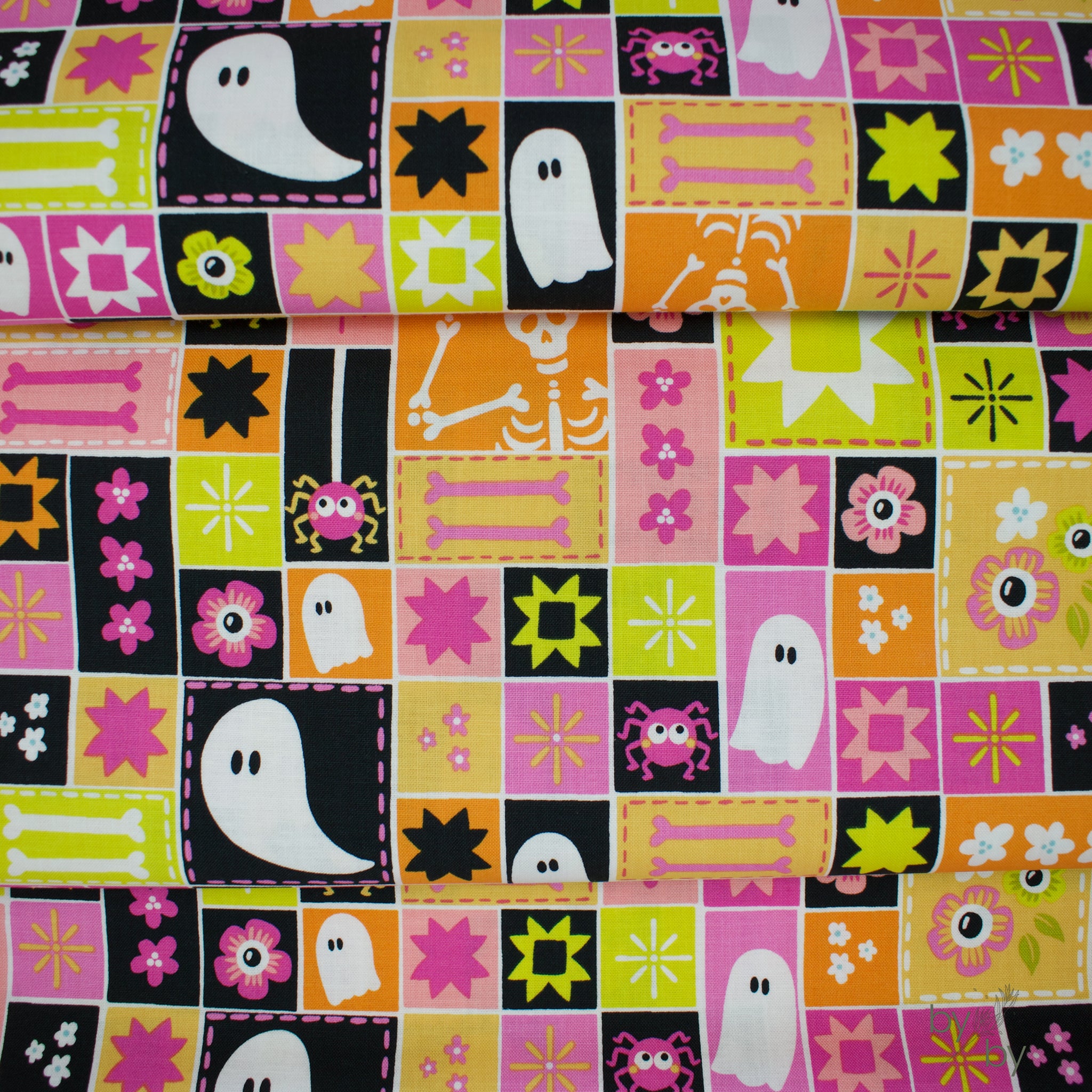 Ghostly Garden // Sew Spooky - Pink // KP Creates