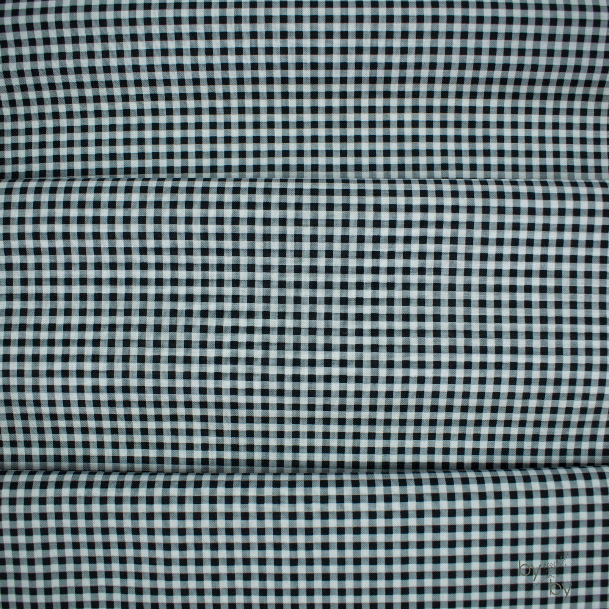 Ghostly Garden // Bitty Gingham - Black // KP Creates