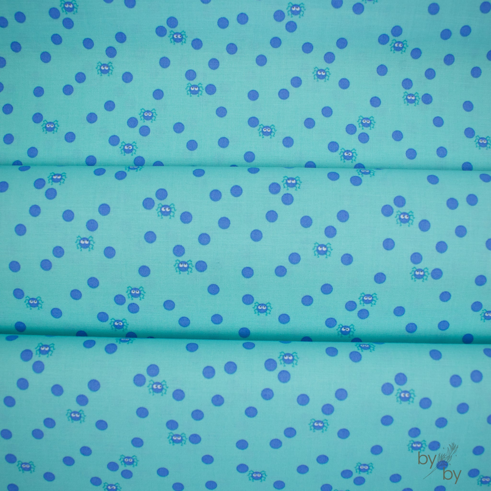 Ghostly Garden // Spin and Spot - Aqua // KP Creates