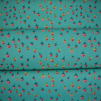 Heather Ross Favorites // Field Strawberries - Teal // Heather Ross