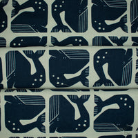 By the Seaside II // Grumpy Whale - Blue Gray Unbleached // Loes van Oosten