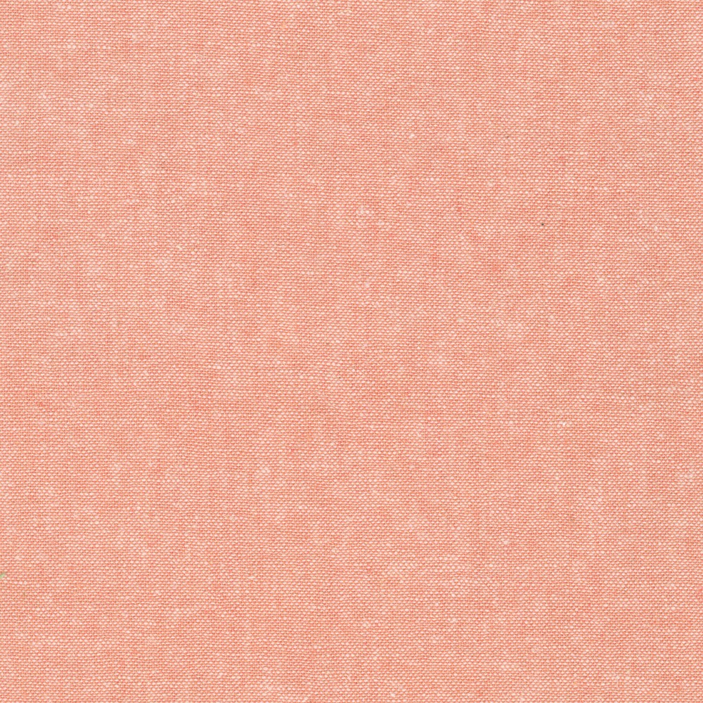 Essex Yarn Dyed Linen Cotton Blend // Coral