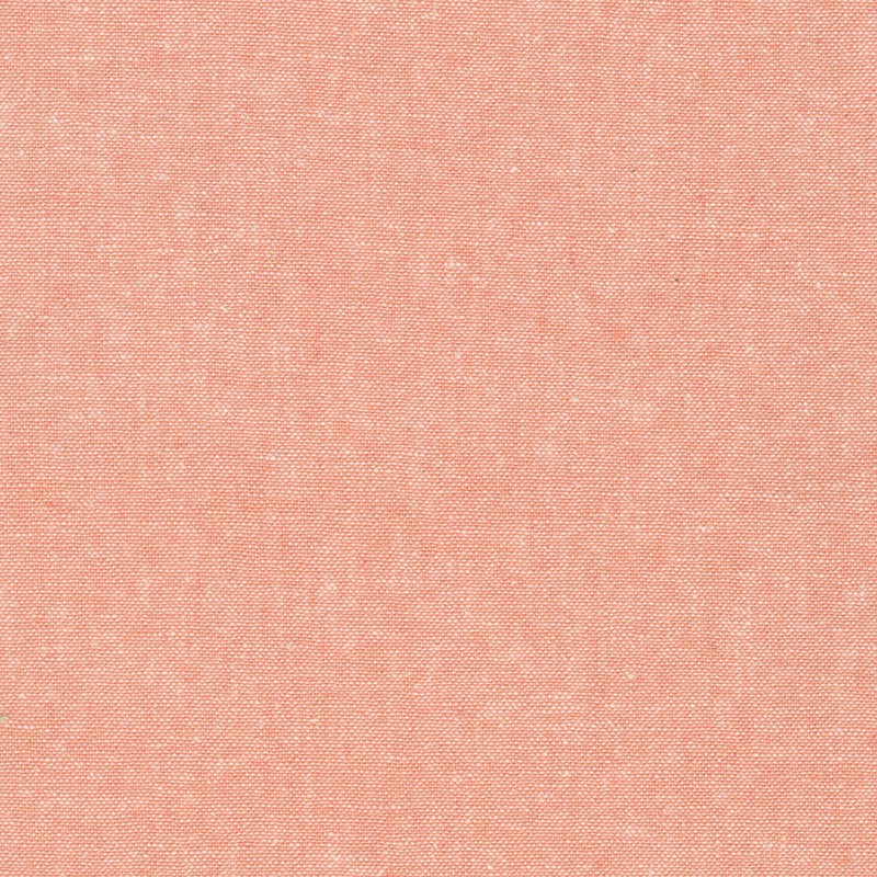 Essex Yarn Dyed Linen Cotton Blend // Coral