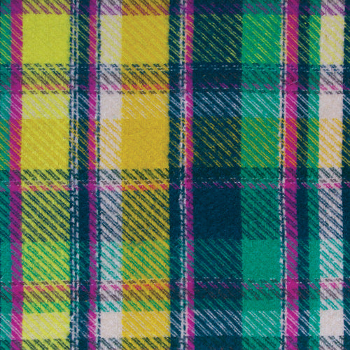 PRE-ORDER Highlands Flannel // Royal Plaid Sunrise (Twill) // AGF Studio