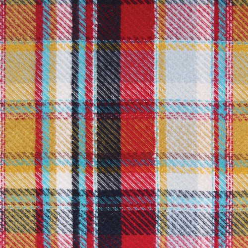 PRE-ORDER Highlands Flannel // Royal Plaid Berry Pie (Twill) // AGF Studio