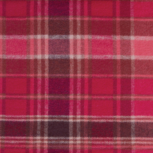 PRE-ORDER Highlands Flannel // Chevron Plaid Cranberry (Herringbone) // AGF Studio