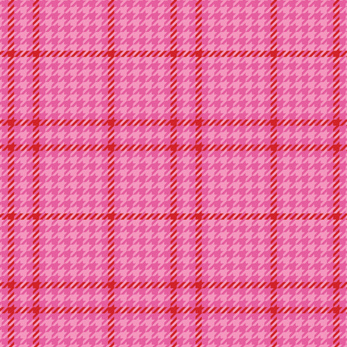 PRE-ORDER FLANNEL Christmas in Color // Holiday Check - Sugarplum // AGF Studio