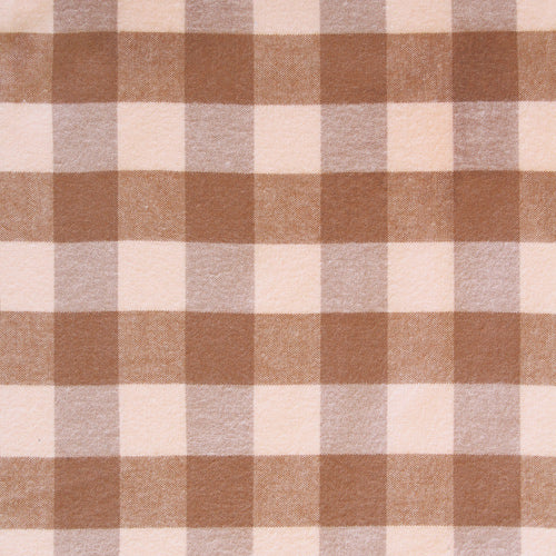 Highlands Flannel // Buffalo Plaid Mini Mocha (Plain) // AGF Studio