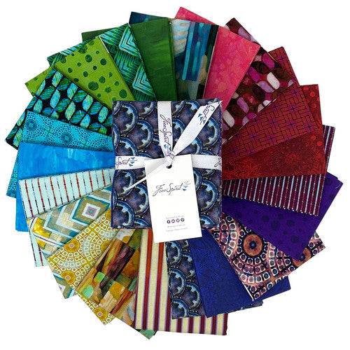 PRE-ORDER Mosaic & Textures Fat Quarter Bundle // FreeSpirit