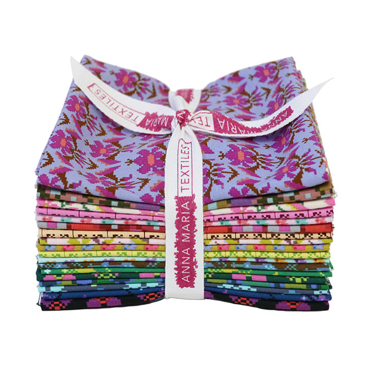 PRE-ORDER Heiress Fat Quarter Bundle // Anna Maria Textiles