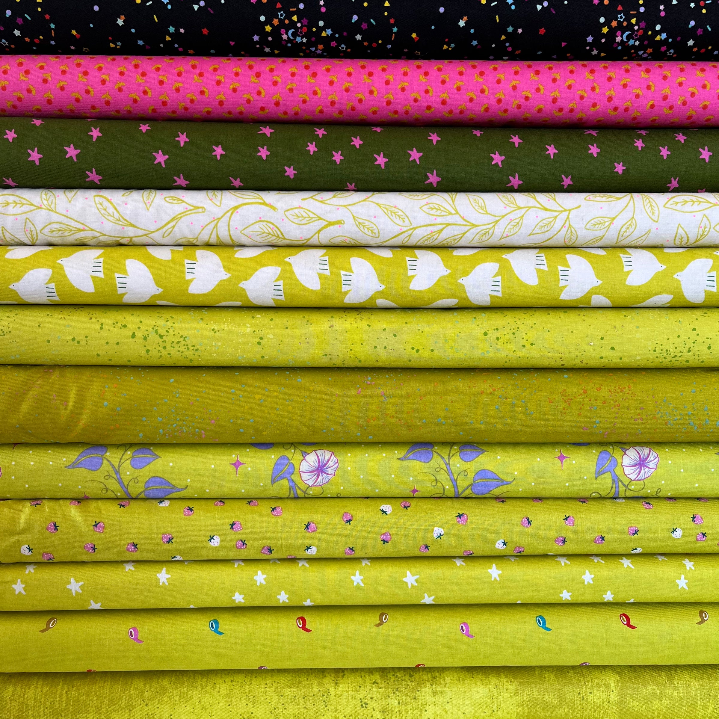 Barrett Citrus Quilt Kit // Then Came June