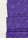 Hearts & Stars // Blue Purple // Andover Fabrics