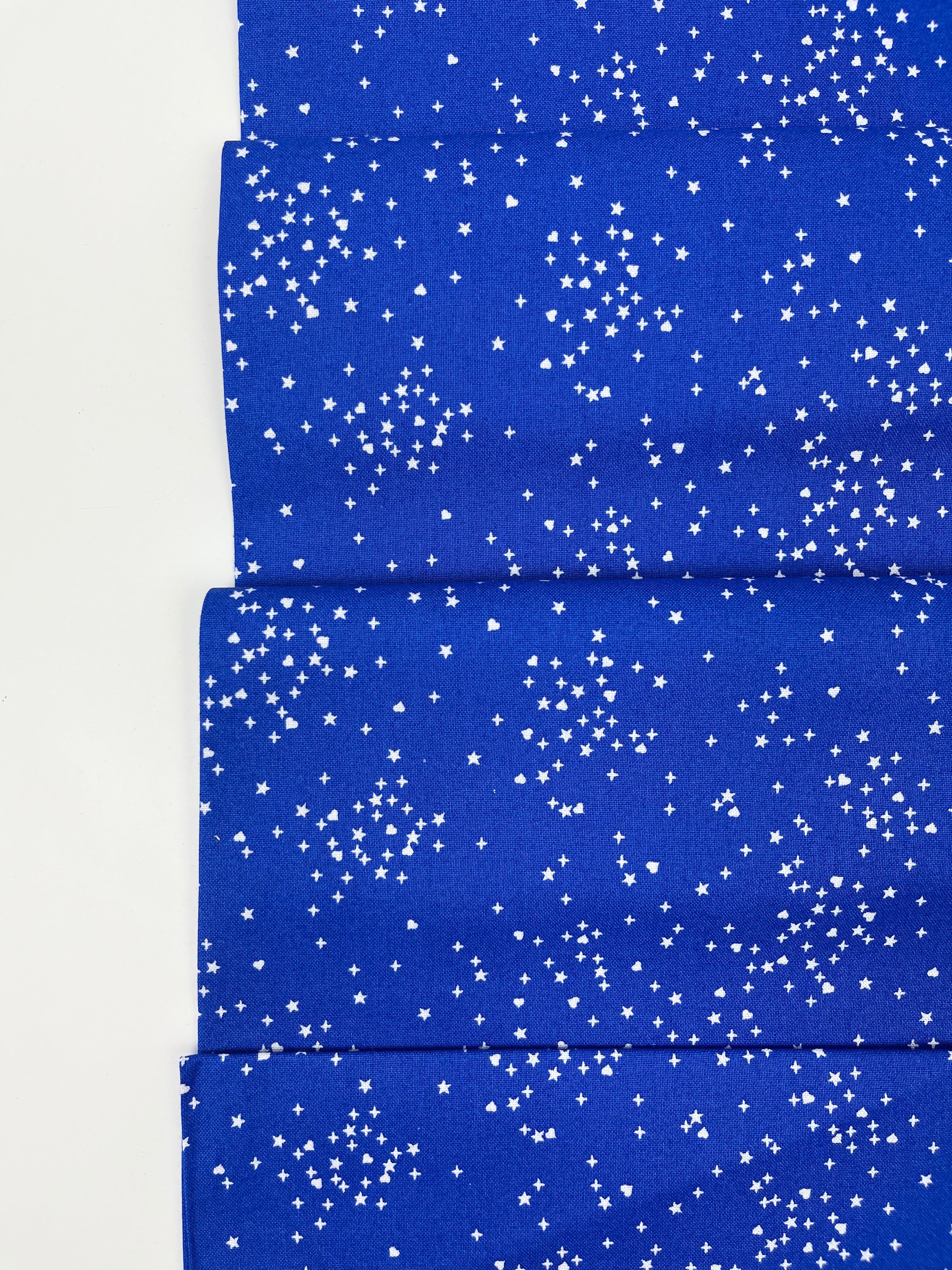 Hearts & Stars // Blue // Andover Fabrics