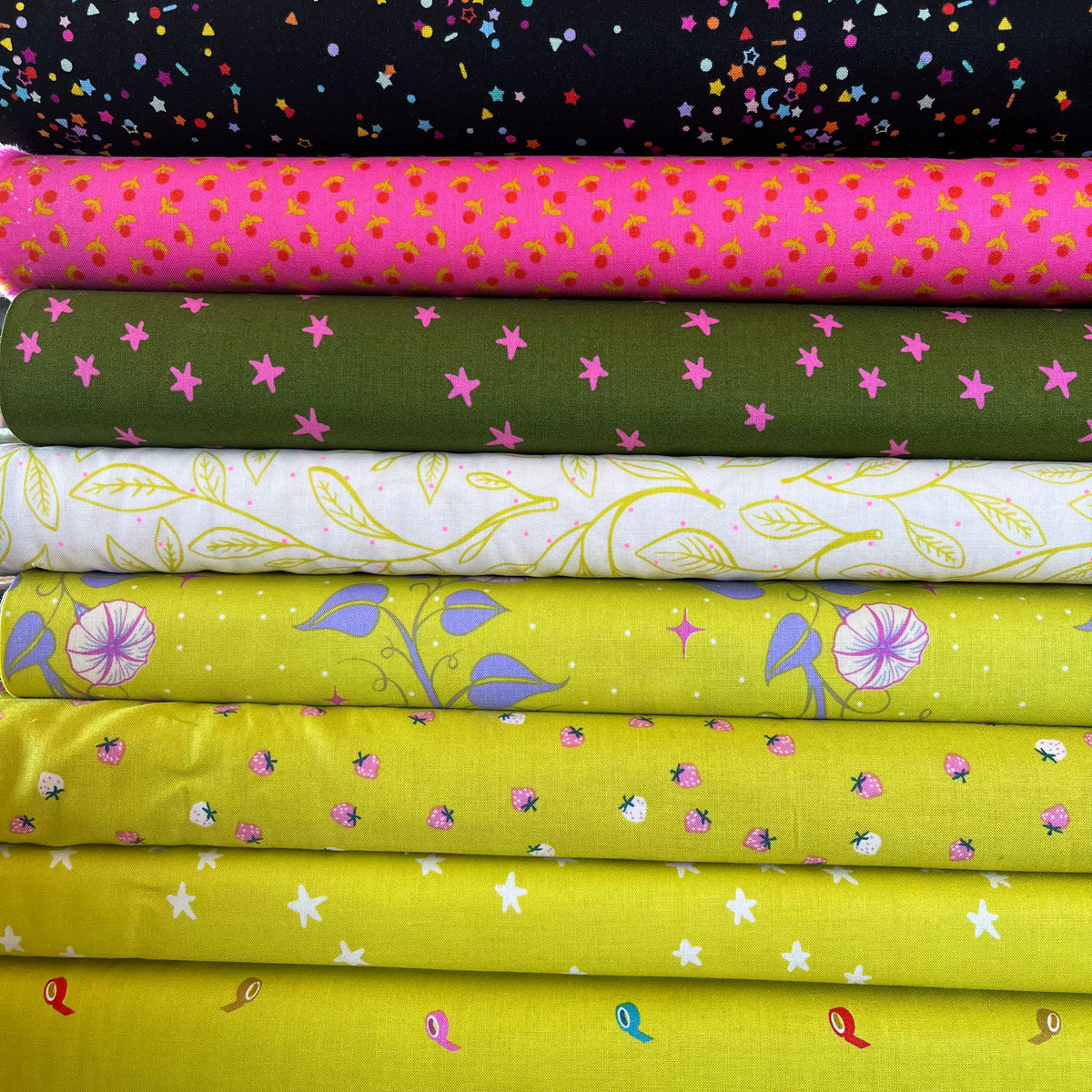 Barrett Citrus Quilt Kit // Then Came June