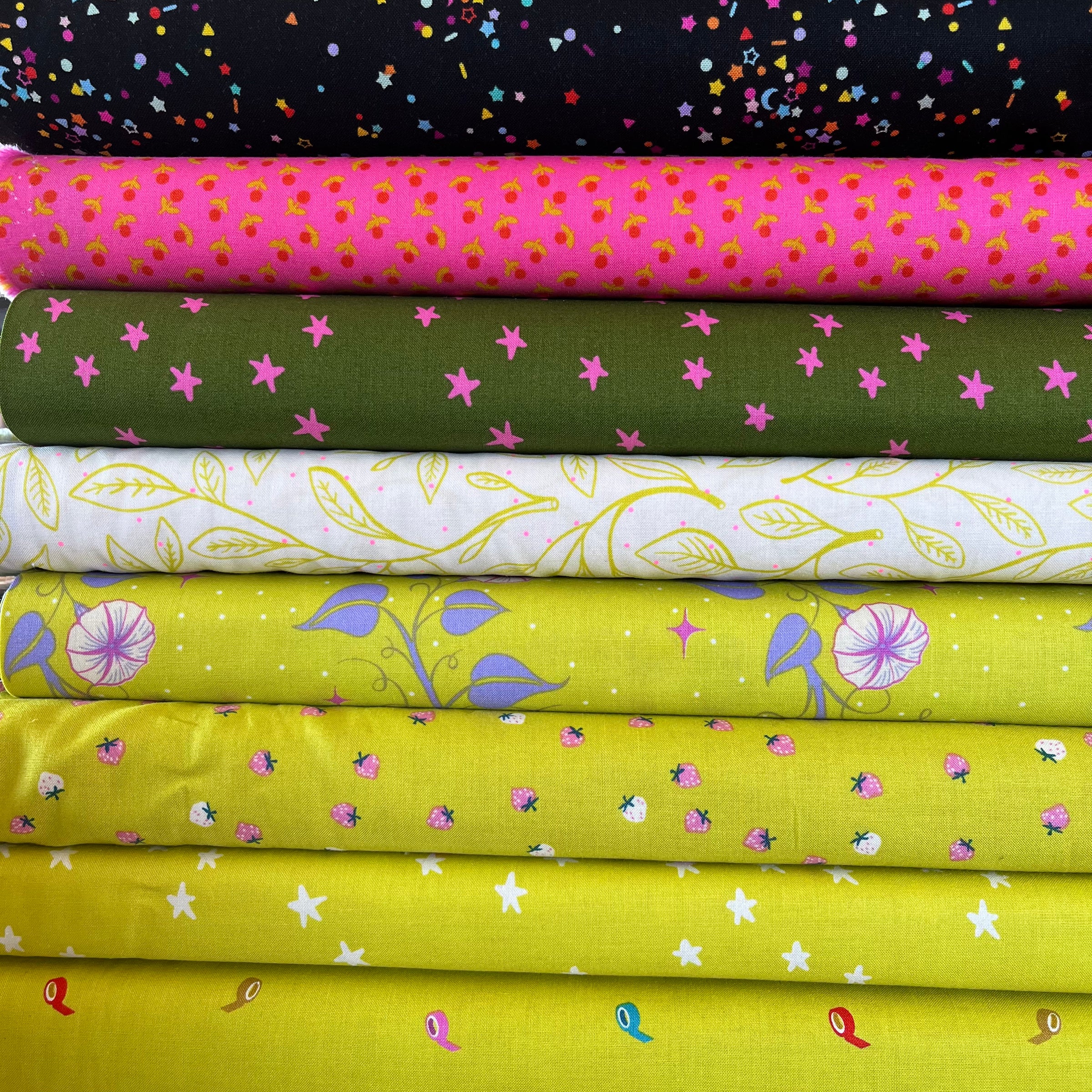 Barrett Citrus Quilt Kit // Then Came June