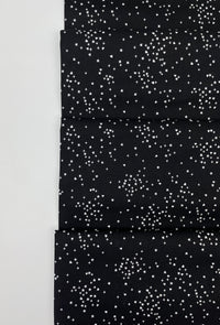 Hearts & Stars // Black // Andover Fabrics
