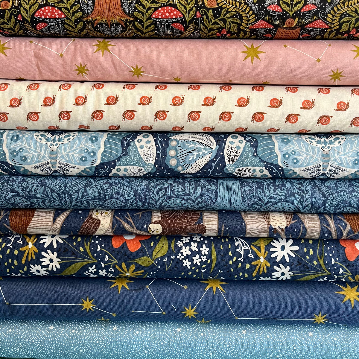 Barrett Midnight Meadow Quilt Kit // Then Came June