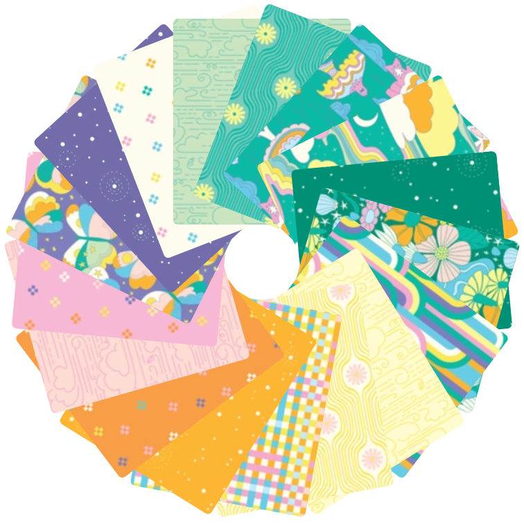 High in the Sky Fat Quarter Bundle // Elizabeth Olwen