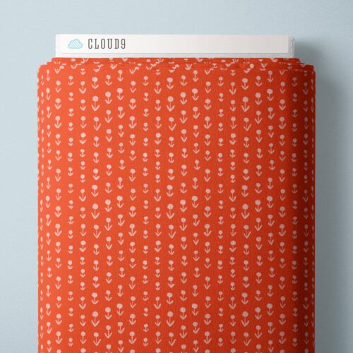 PRE-ORDER House Mouse // Ditsy - Red // Louise Cunningham