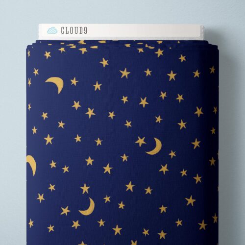 PRE-ORDER House Mouse // Moonlit Night - Navy // Louise Cunningham