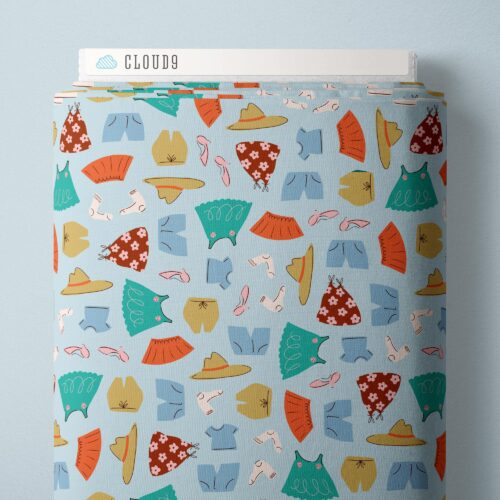 PRE-ORDER House Mouse // Dressing Up - Blue // Louise Cunningham