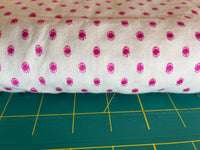 3.75 YARDS Garden Variety Wovens // Droplets - Rouge // Anna Maria Textiles