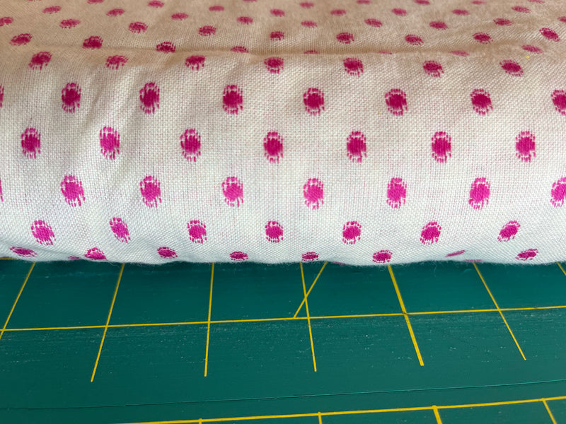 3.75 YARDS Garden Variety Wovens // Droplets - Rouge // Anna Maria Textiles