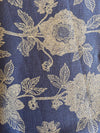 Silhouette // Stitched Dahlia - Cornflower // Anna Maria Textiles