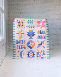 Hand + Soul 2026 Block of the Month Sunset Fjord Kit