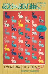 Jacks the Jackrabbit Quilt Pattern // Everyday Stitches