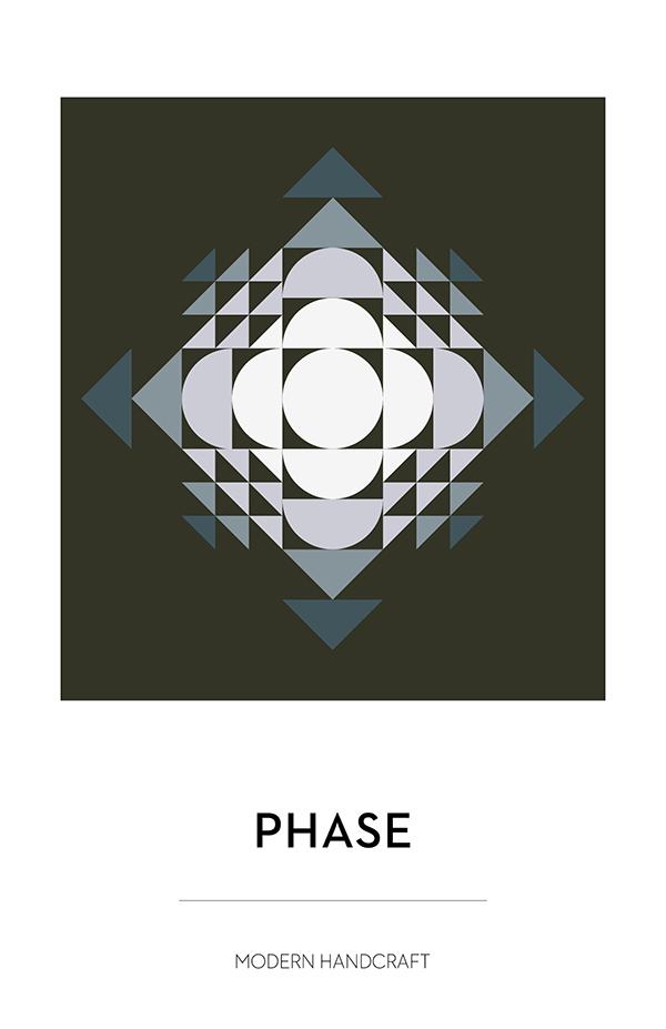 Phase Quilt Pattern // Modern Handcraft