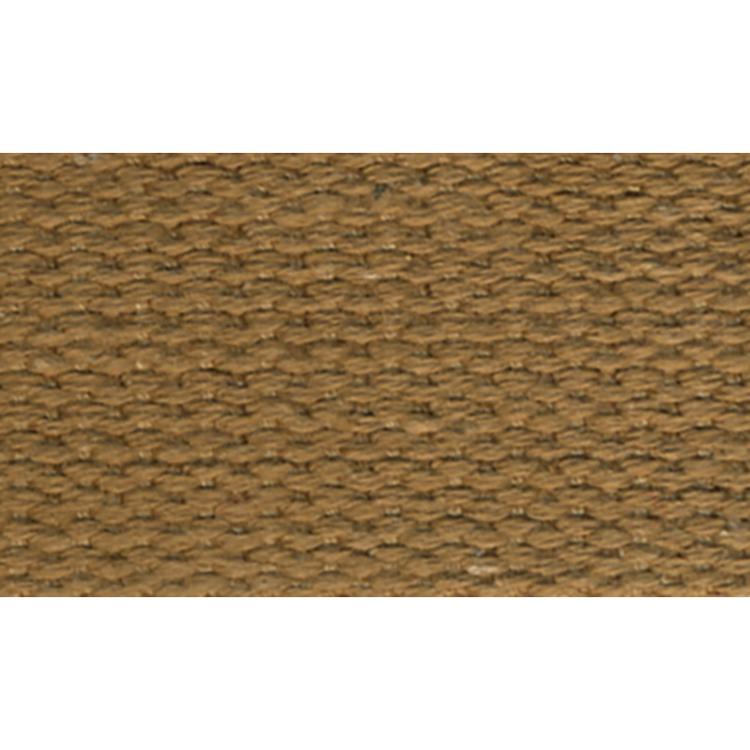 1 1/2" Light Brown Cotton Strapping