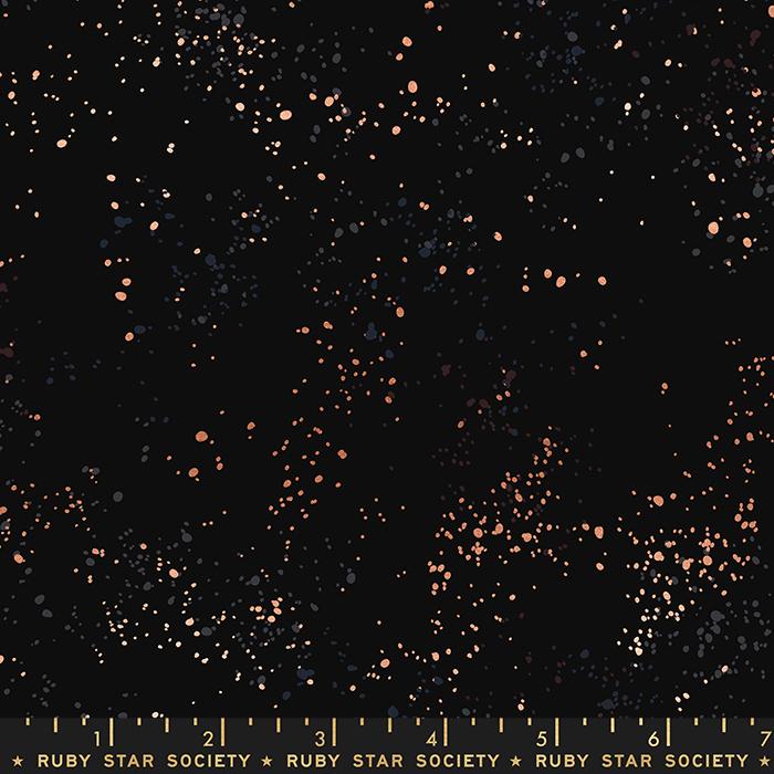 Speckled - Black 108" Wideback // Ruby Star Society