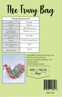 Truvy Bag Pattern // Knot & Thread