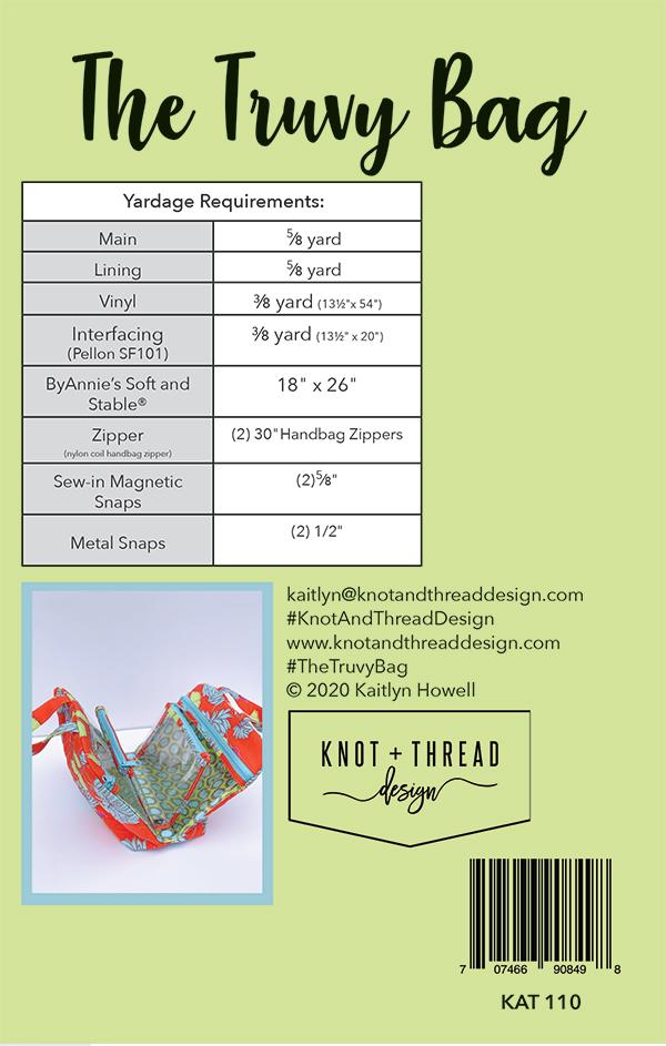 Truvy Bag Pattern // Knot & Thread