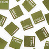 Over It Seam Ripper Woven Sewing Labels by Sarah Hearts