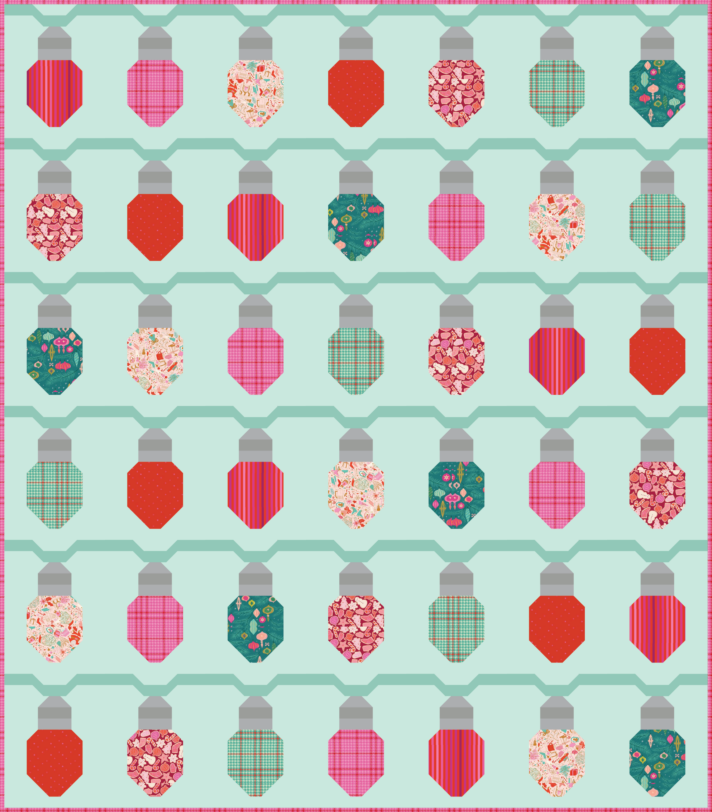 Let It Glow Quilt Kit // Stitch is a Stitch Quilt Co.