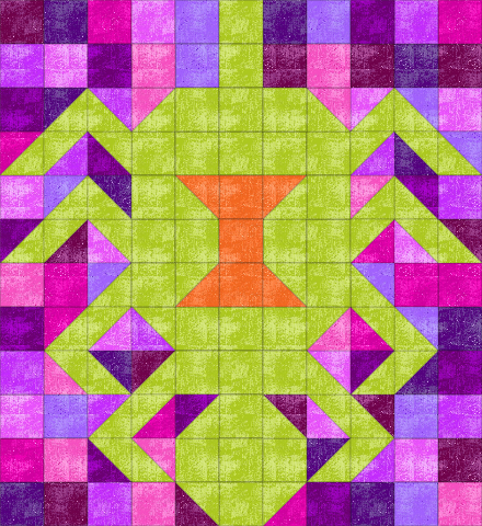 Block Widow Quilt - Madam Mim Version // Mija Handmade