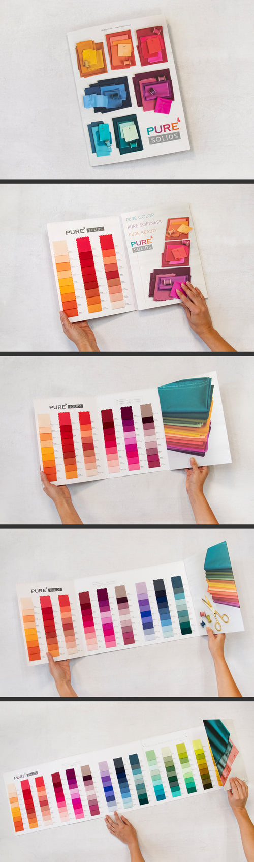Color Card // Art Gallery Fabrics PURE Solids